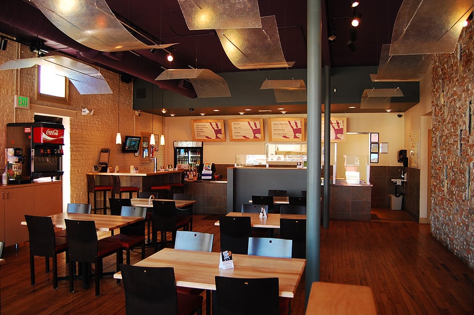 Interior of Tocabe restaurant