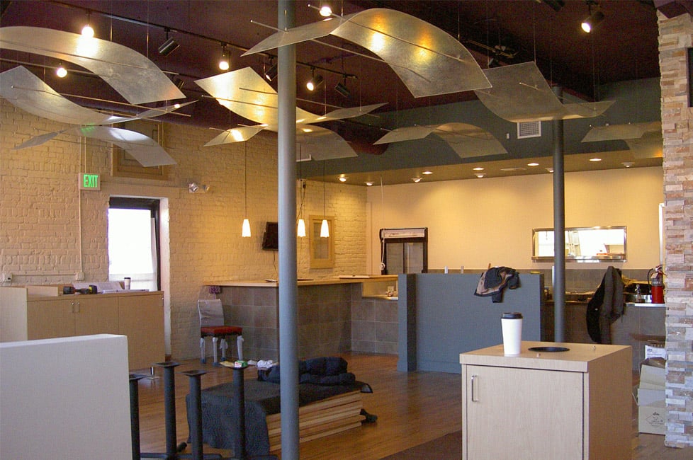 Interior of Tocabe restaurant